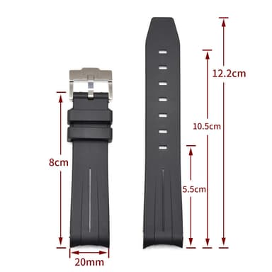 Byte av klockarmband för Rolex Submariner-serien 20 mm