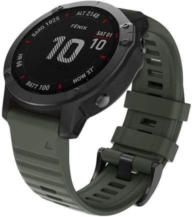 Garmin Fenix armband silikon Army green