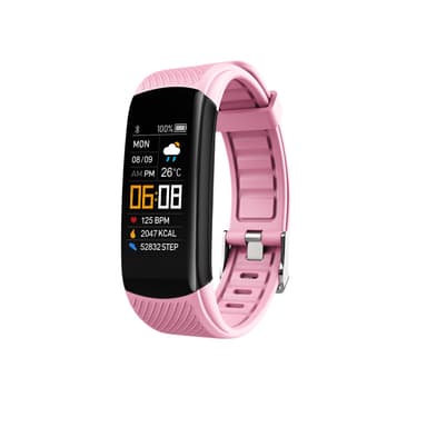 Aktivitetsarmband / Fitnessarmband / Pulsklocka Rosa