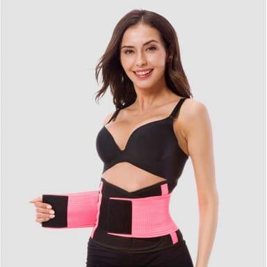 Stödbälte för ländryggen / Waist trainer Rosa S