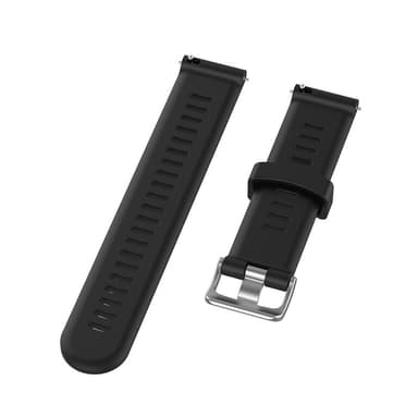 Klockarmband för Garmin Forerunner 245 Silikon Svart 20 mm