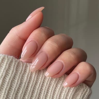 Tryck på falska naglar, gue on nails kit med nagellim Rosa