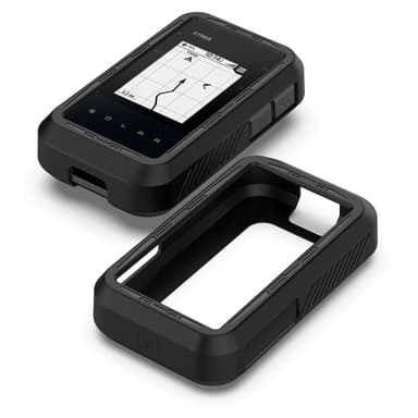 Mjukt silikonfodral för Garmin eTrex Solar Svart