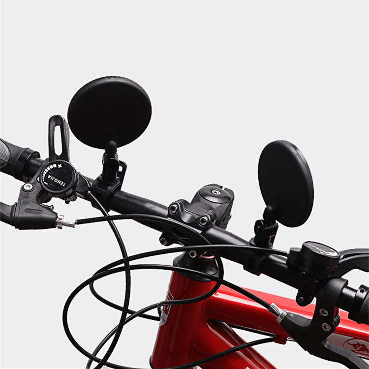 Justerbara cykelspeglar backspeglar 2-pack Svart