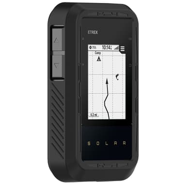 Mjukt silikonfodral för Garmin eTrex Solar Svart