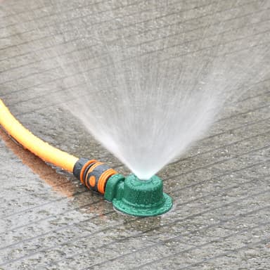 Trädgårdssprinkler Zinklegeringsbevattningssprinkler Flerfärgad