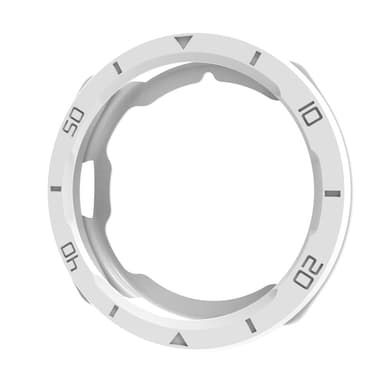 Fodral och skärmskydd till Samsung Galaxy Watch 5 Pro 45 mm Vit