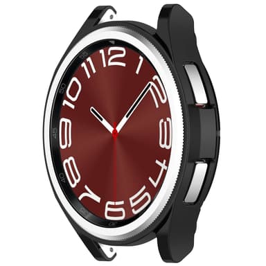 TPU Openwork Halv-Cover Skyddsfodral för Samsung Galaxy Watch 6 Classi