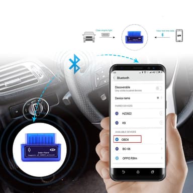 OBDII felkodsläsare - Bluetooth 2.0