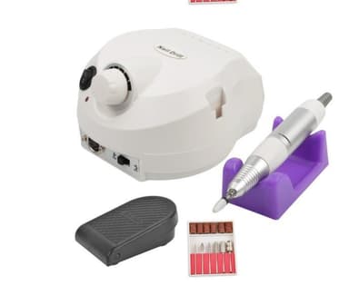 Elektrisk nagelfil med tillbehör