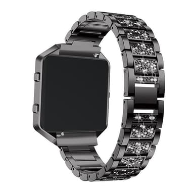 Smart klockarmband Diamond klockarmband med klockram för Fitbit Blaze
