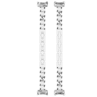 Xiaomi Band 9/9 NFC Fashionabla armbandsrem Silver