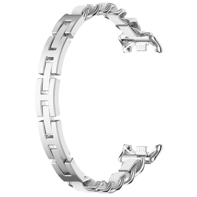 Xiaomi Band 9/9 NFC Fashionabla armbandsrem Silver