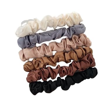 Scrunchies 6-pack Flerfärgad