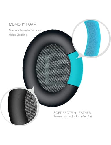 Öronkuddar Bose QC35/25/15, AE2, AE 2i, AE 2w, SoundTrue, SoundLink Sv