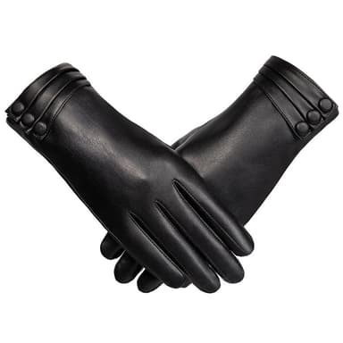 Touchhandskar damstorlek 1 par Svart M