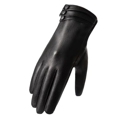 Touchhandskar damstorlek 1 par Svart M