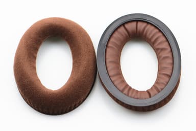 Öronkuddar för Sennheiser HD598 HD599 569 559 velour 1 par Brun