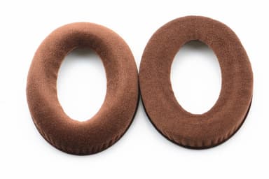 Öronkuddar för Sennheiser HD598 HD599 569 559 velour 1 par Brun