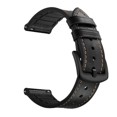 Armband Samsung Gear S3 Classic, Frontier, Galaxy Watch 22 mm Läder Sv