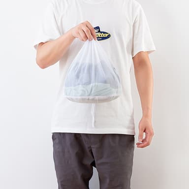 Dragsko i nättvättväska kan tvättas i maskin S 30x40 cm