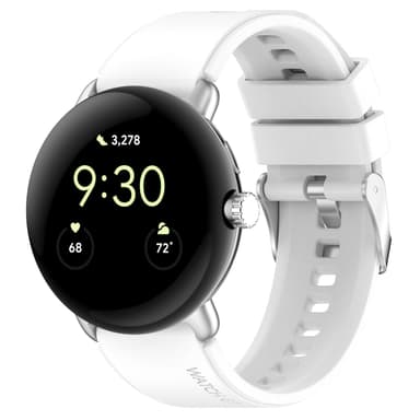 Byte av silikonarmbandsrem som är kompatibelt för Google Pixel Watch 1