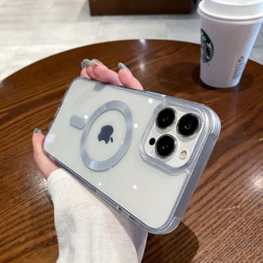 TPU färgstarkt magnetiskt telefonfodral, slitstarkt stötsäkert Flerfär