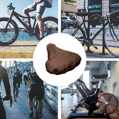2-pack vattentätt sadelöverdrag med dragsko / Regnskydd för cykelsadel