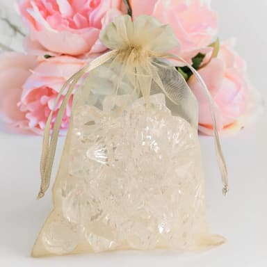 Organzapåsar 7x9 cm 50-pack Champagne