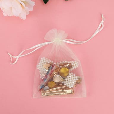 Organzapåsar 7x9 cm 50-pack Champagne