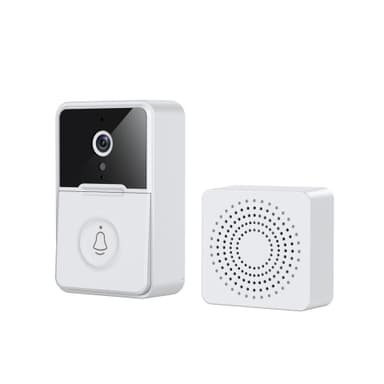 Trådlös WIFI ringklocka med dörrkamera