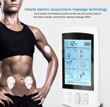 TENS-apparat med muskelstimulering Vit