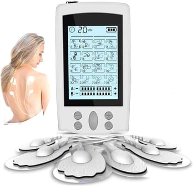 TENS-apparat med muskelstimulering Vit