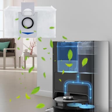 Tillbehör till Ecovacs Deebot X1 Omni/Turbo Robotdammsugare 15 delar