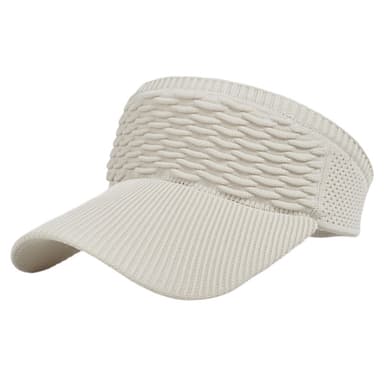 Långbrättad baseballkeps solskyddshatt Beige