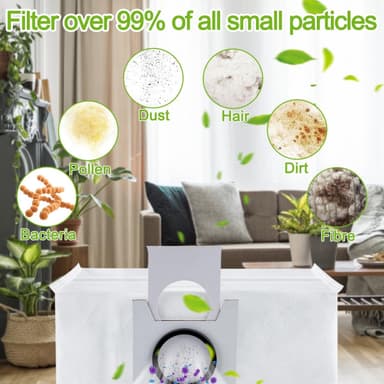 Tillbehör till Ecovacs Deebot X1 Omni/Turbo Robotdammsugare 15 delar