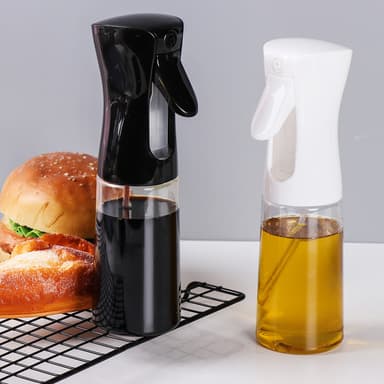 Glas sprayflaska för olja 200 ml Svart