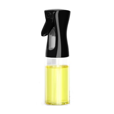 Glas sprayflaska för olja 200 ml Svart