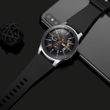 Armband Samsung Galaxy Watch 46 mm silikon svart L