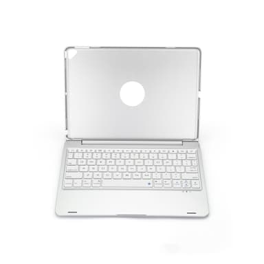 Bluetooth tangentbord med skydd iPad 10.2""/10.5"" Silver