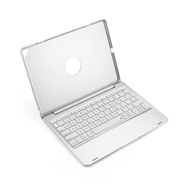 Bluetooth tangentbord med skydd iPad 10.2""/10.5"" Silver
