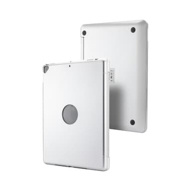 Bluetooth tangentbord med skydd iPad 10.2""/10.5"" Silver