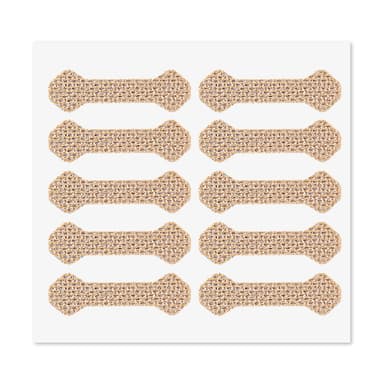 Plåster mot inväxta tånaglar Beige