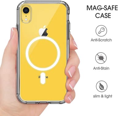 iPhone X/XS mobilskal MagSafe-kompatibel Akryl transparent