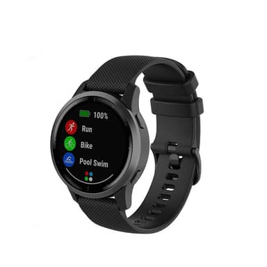 Armband Garmin VivoActive 3 / Move / Forerunner (20 mm) TPU Svart
