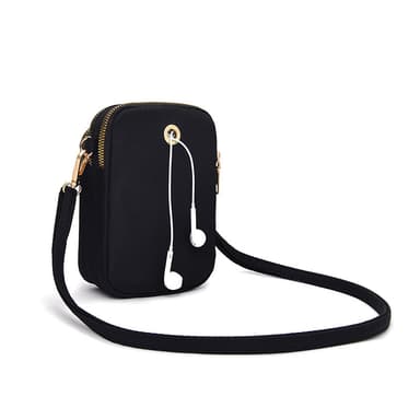 Crossbody mobilväska Svart