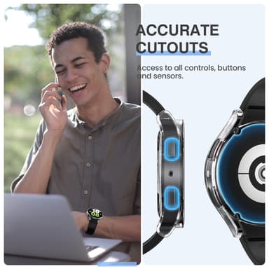 Skyddsfodral TPU Svart Samsung Galaxy Watch 5 45 mm