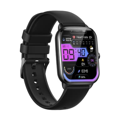 Bluetooth-klocka Svart