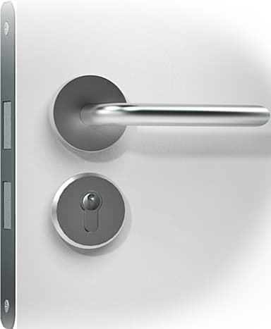 Danalock V3 2024 smart lås (silver/HomeKit/Euro)
