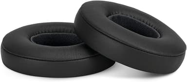 Öronkuddar för Beats Solo 2/3 PU-läder 1 par Svart